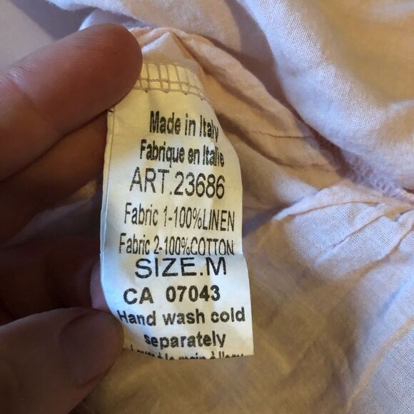 ♦️Valentina Naldi | Linen Floral Top - Picture 4 of 4